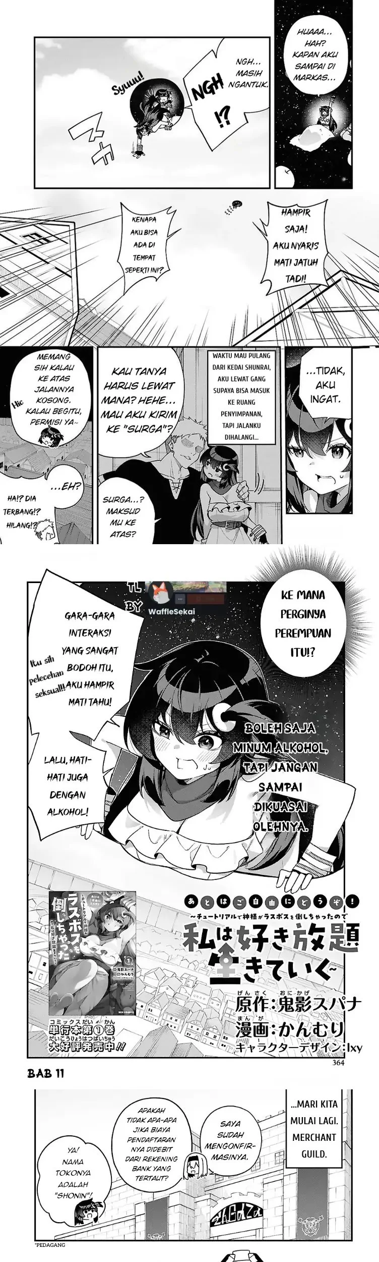 The Rest Is Up to You ~Since God Defeated the Final Boss in the Tutorial, I’m Going to Live My Life However I Want~ Chapter 11 - halaman 1