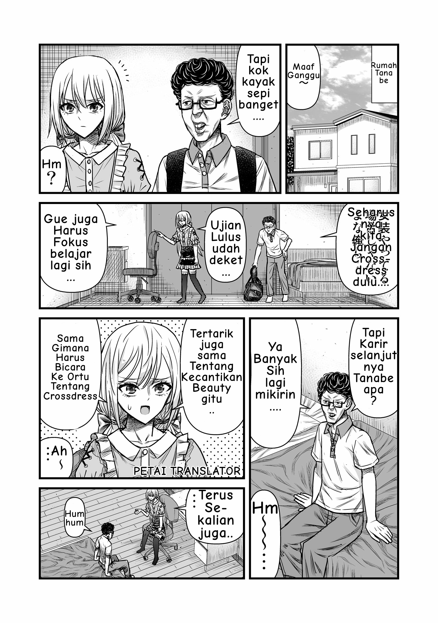 The result of unattractive men having interest in Crossdressing Chapter 10 - halaman 6