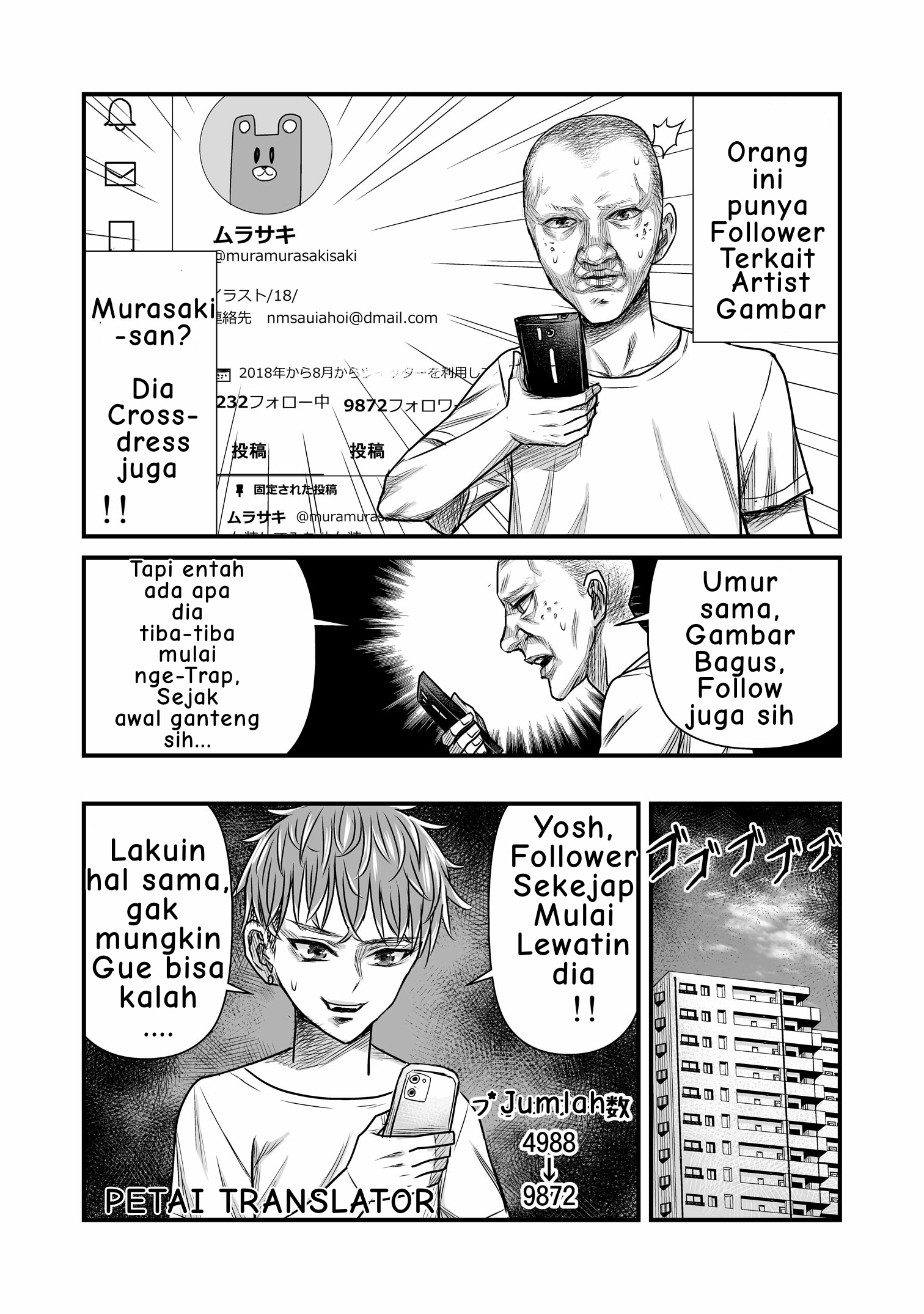 The result of unattractive men having interest in Crossdressing Chapter 3 - halaman 3