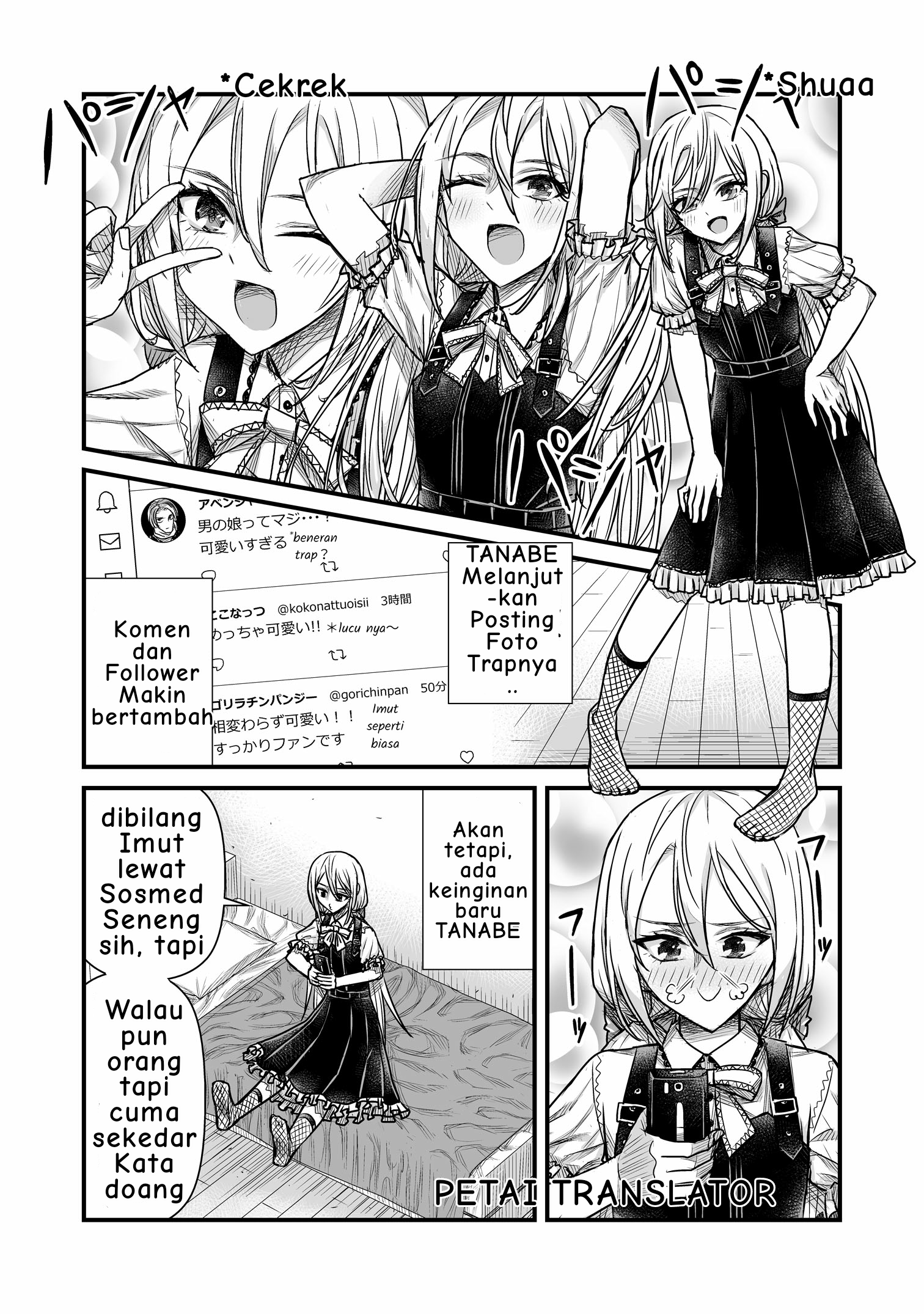 The result of unattractive men having interest in Crossdressing Chapter 3 - halaman 5