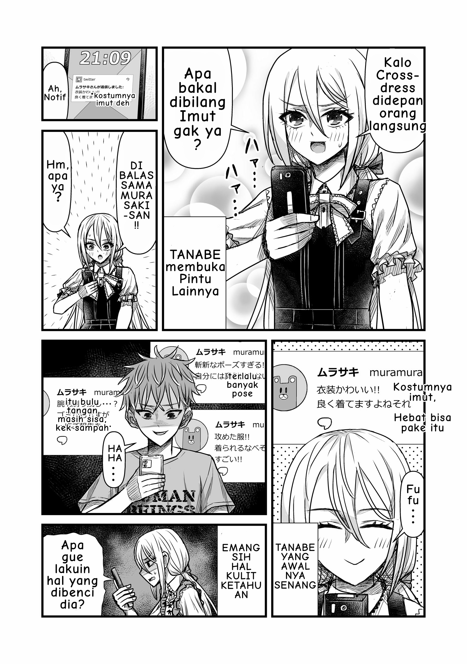 The result of unattractive men having interest in Crossdressing Chapter 3 - halaman 6