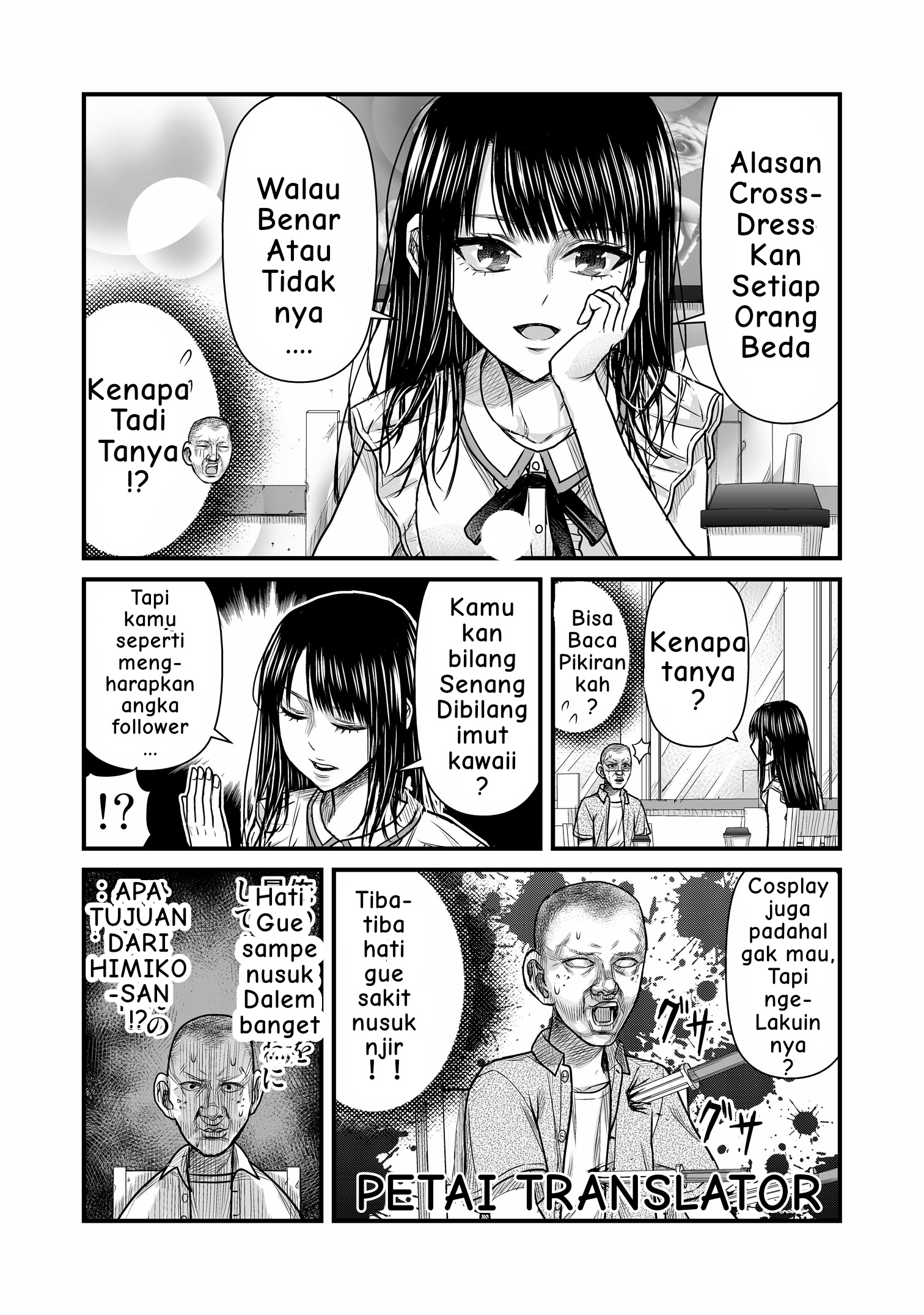 The result of unattractive men having interest in Crossdressing Chapter 4 - halaman 5