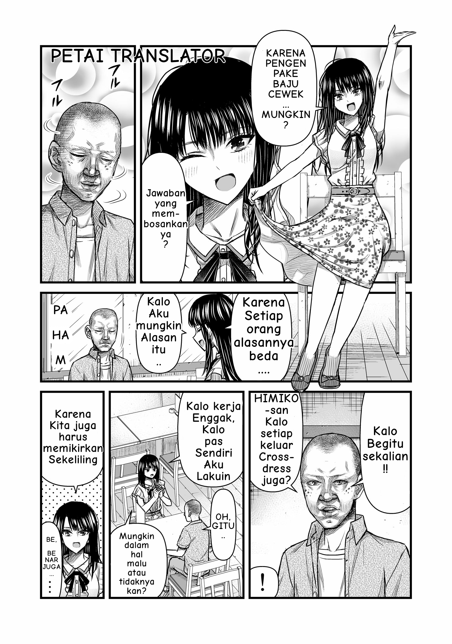 The result of unattractive men having interest in Crossdressing Chapter 5 - halaman 3