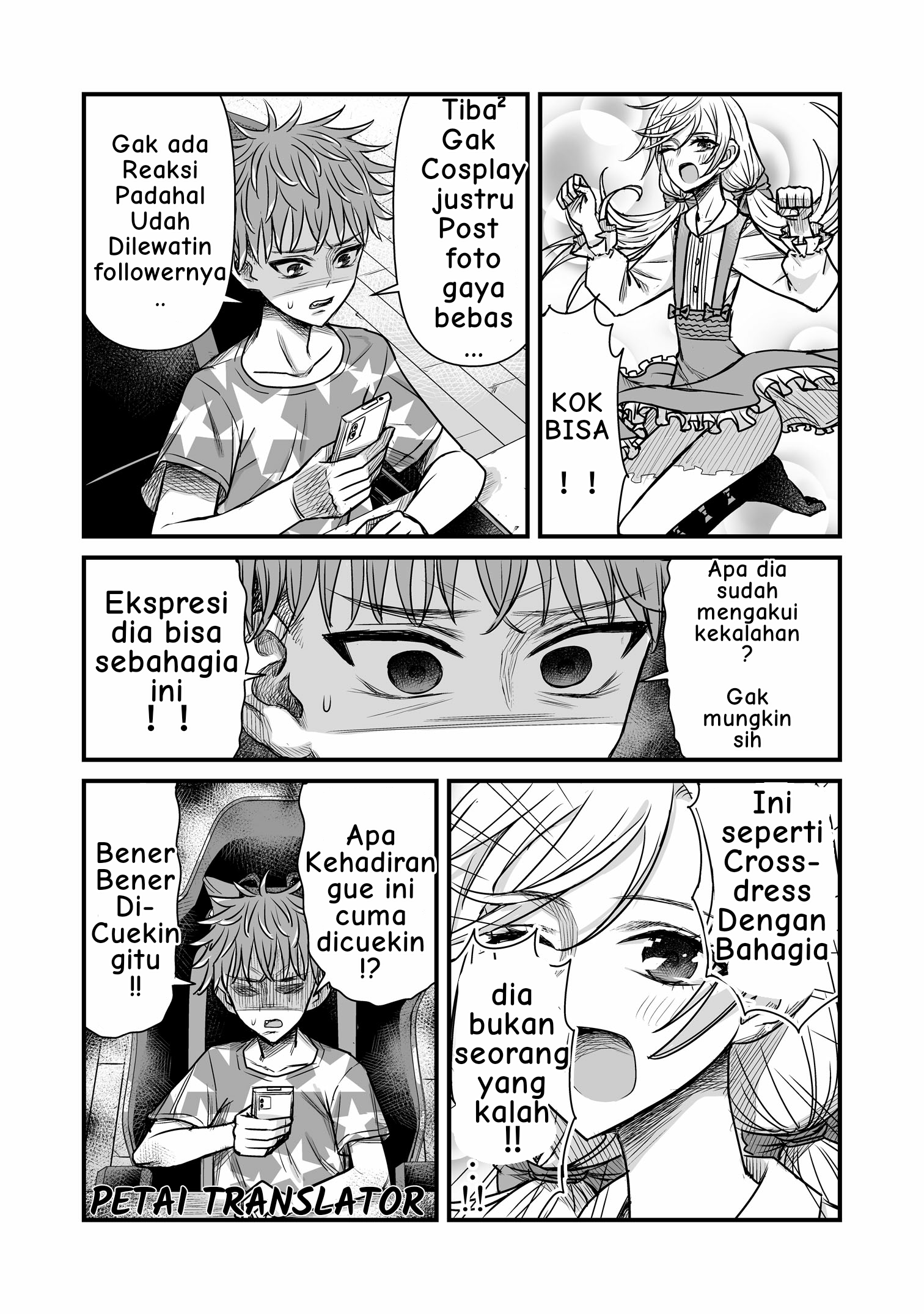 The result of unattractive men having interest in Crossdressing Chapter 6 - halaman 2