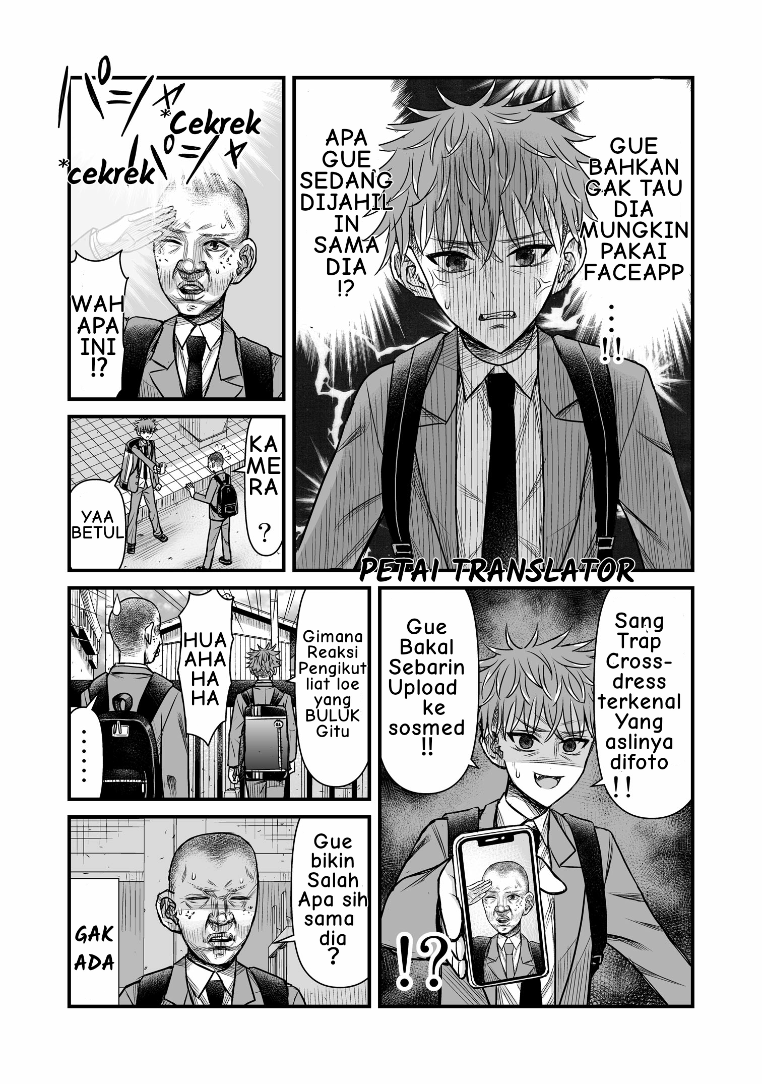The result of unattractive men having interest in Crossdressing Chapter 6 - halaman 5