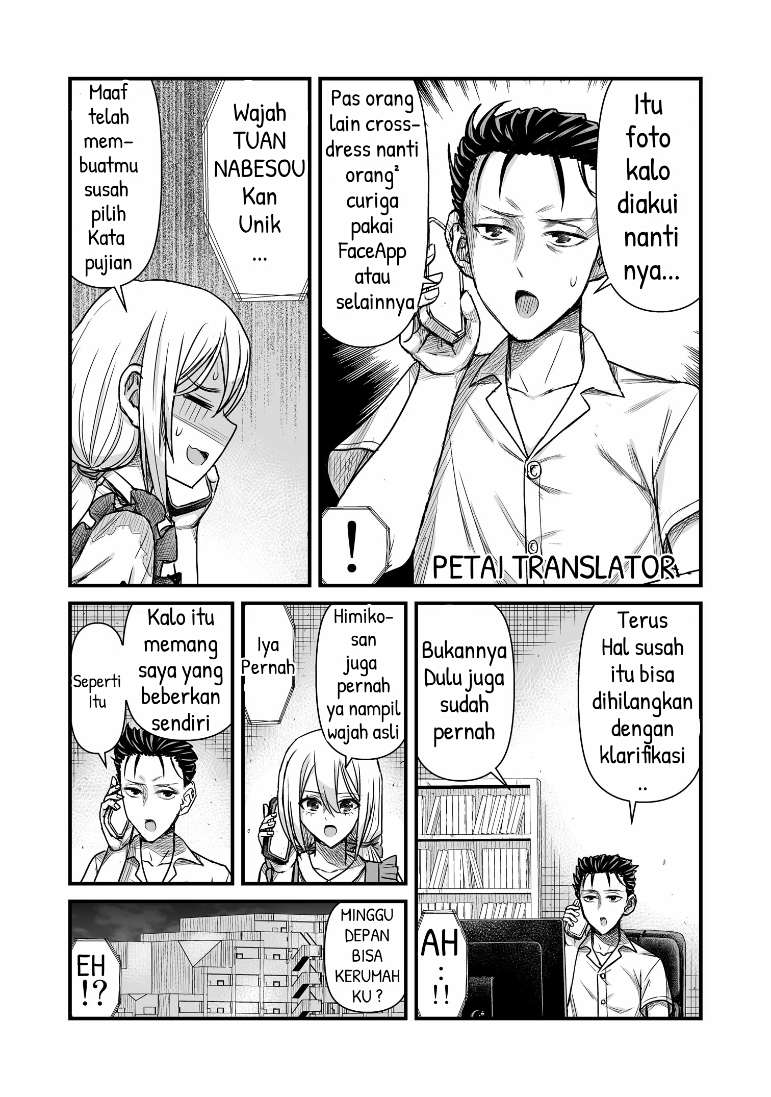 The result of unattractive men having interest in Crossdressing Chapter 7 - halaman 3