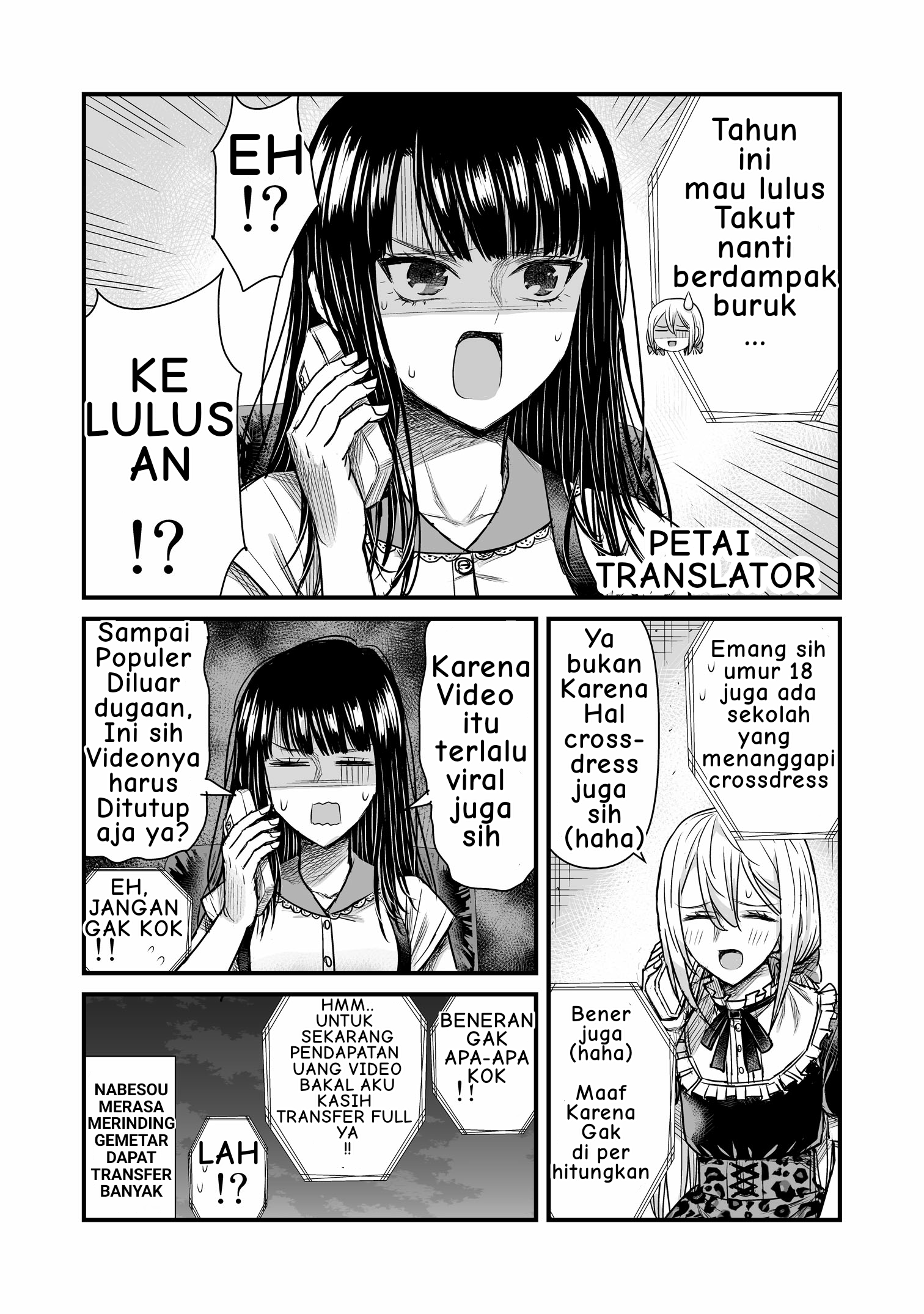The result of unattractive men having interest in Crossdressing Chapter 8 - halaman 9
