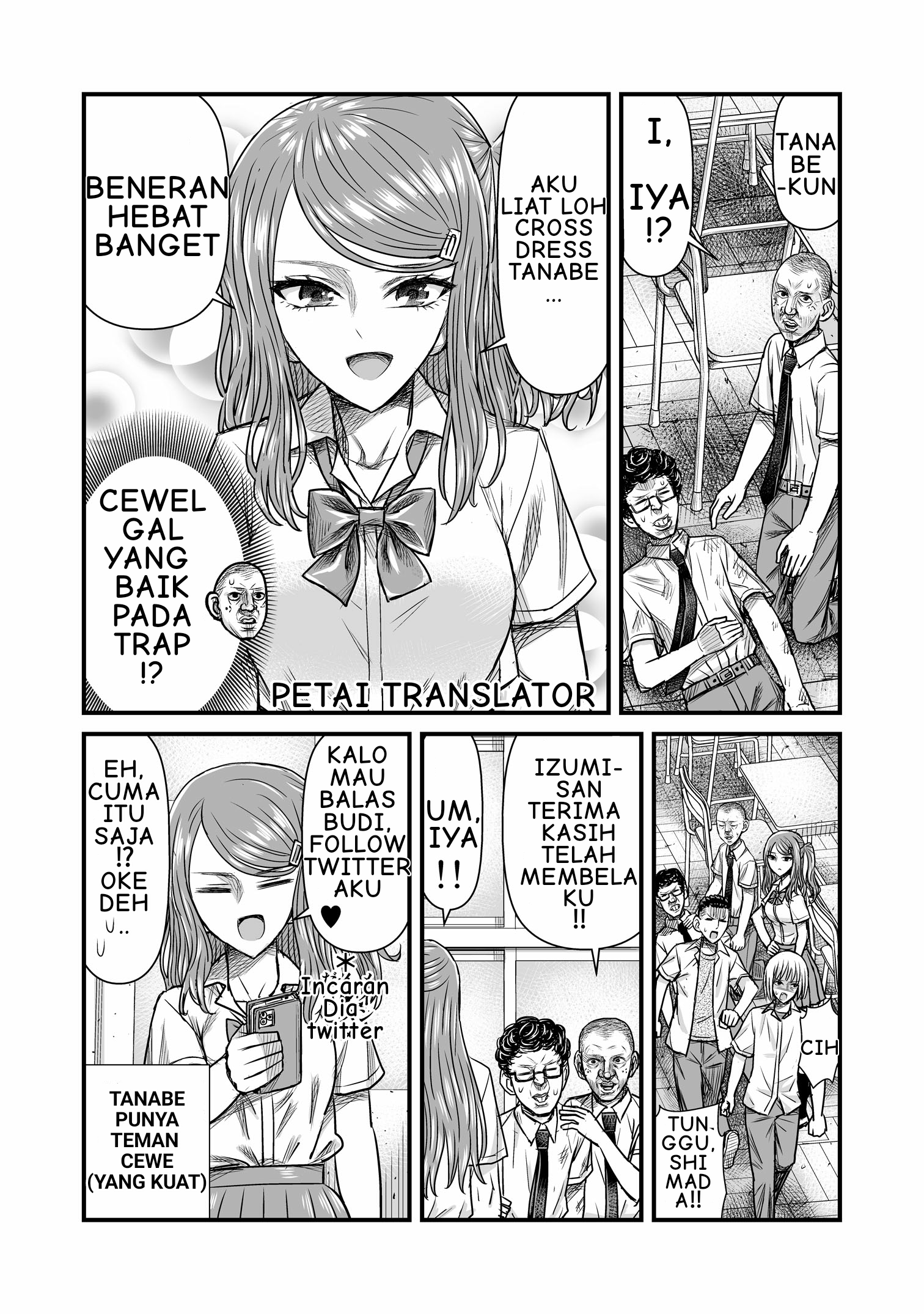 The result of unattractive men having interest in Crossdressing Chapter 9 - halaman 5