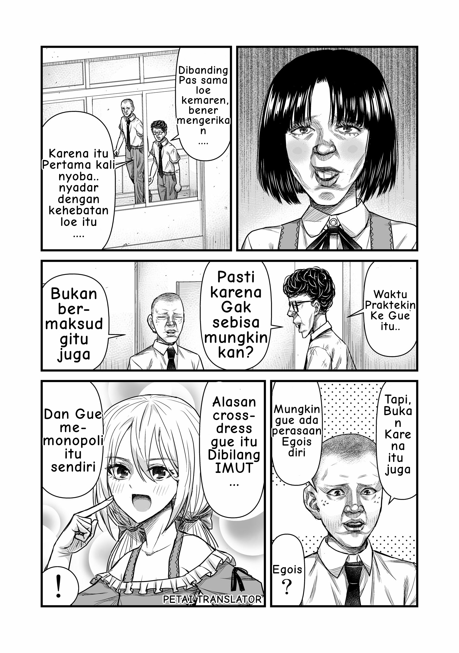 The result of unattractive men having interest in Crossdressing Chapter 9 - halaman 7