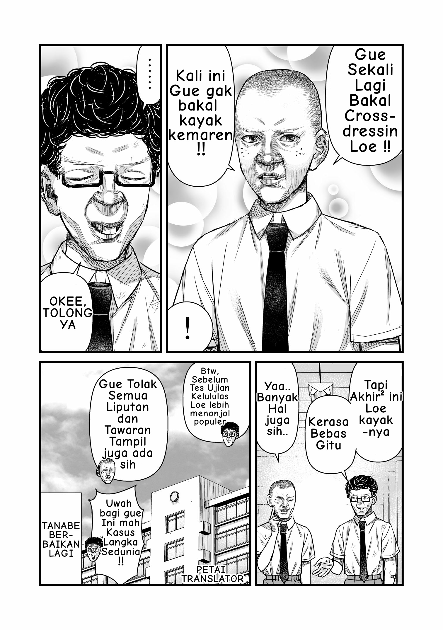 The result of unattractive men having interest in Crossdressing Chapter 9 - halaman 9