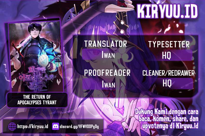 The Return Of Apocalypses Tyrant Chapter 10 - halaman 1
