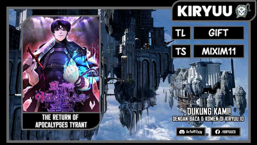 The Return Of Apocalypses Tyrant Chapter 20 - halaman 1