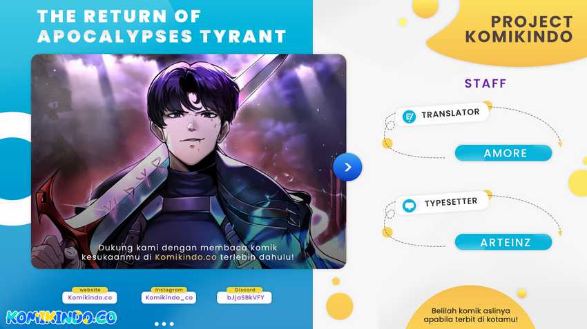 The Return Of Apocalypses Tyrant Chapter 29 - halaman 1