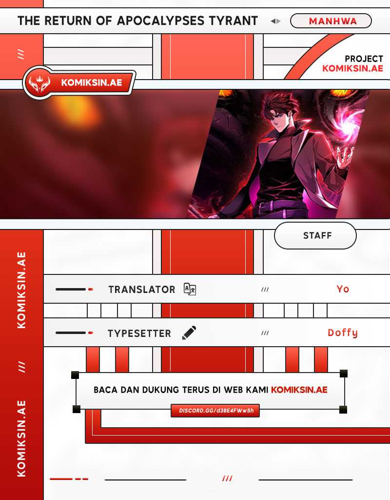 The Return Of Apocalypses Tyrant Chapter 35 - halaman 1