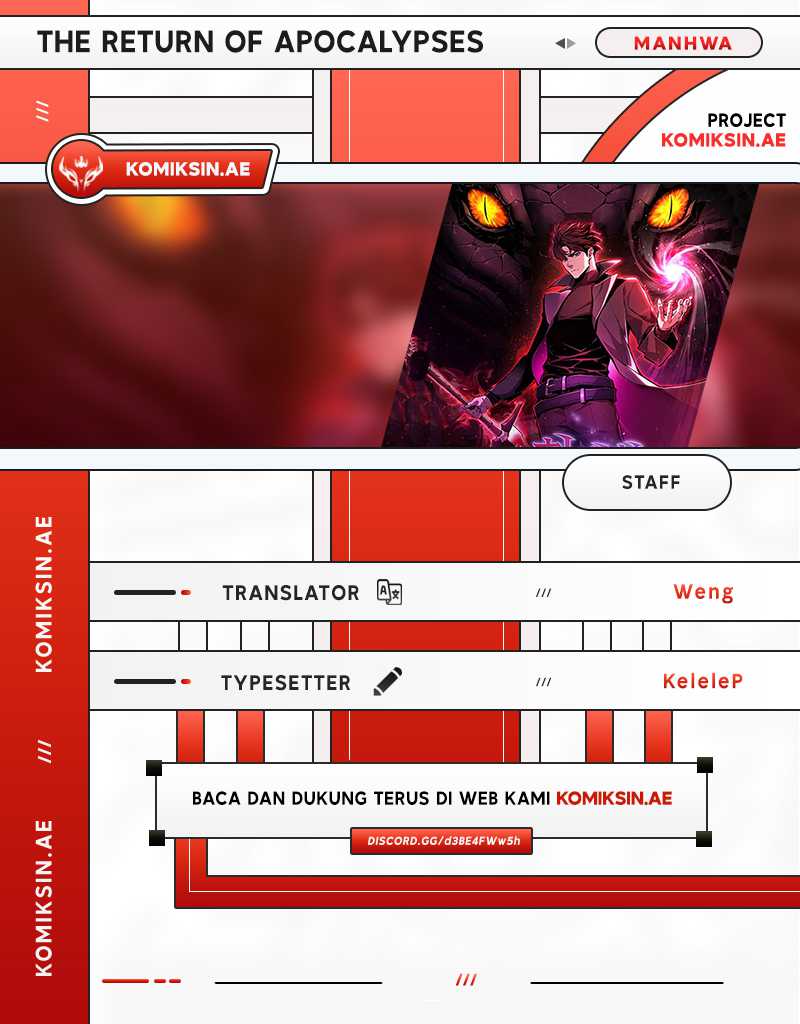 The Return Of Apocalypses Tyrant Chapter 45 - halaman 1