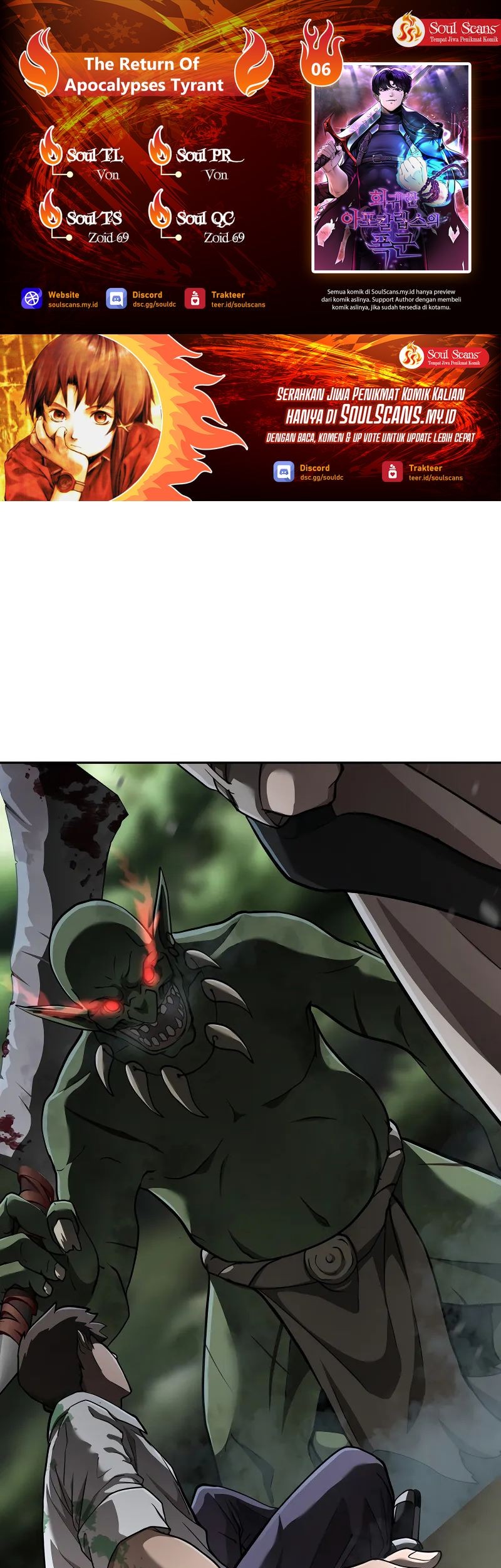 The Return Of Apocalypses Tyrant Chapter 6 - halaman 1