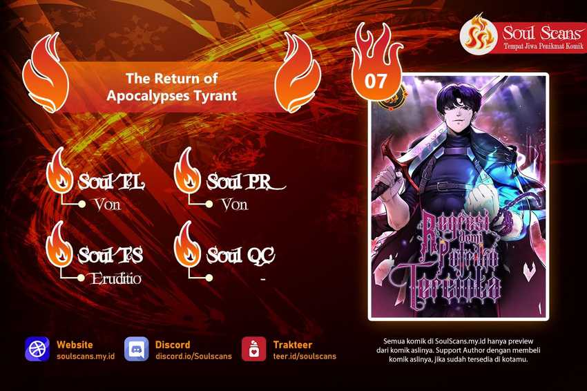The Return Of Apocalypses Tyrant Chapter 7 - halaman 2