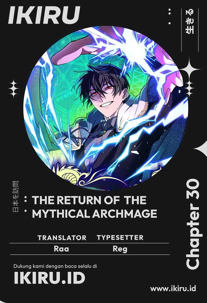 The Return of the Mythical Archmage Chapter 30 - halaman 1