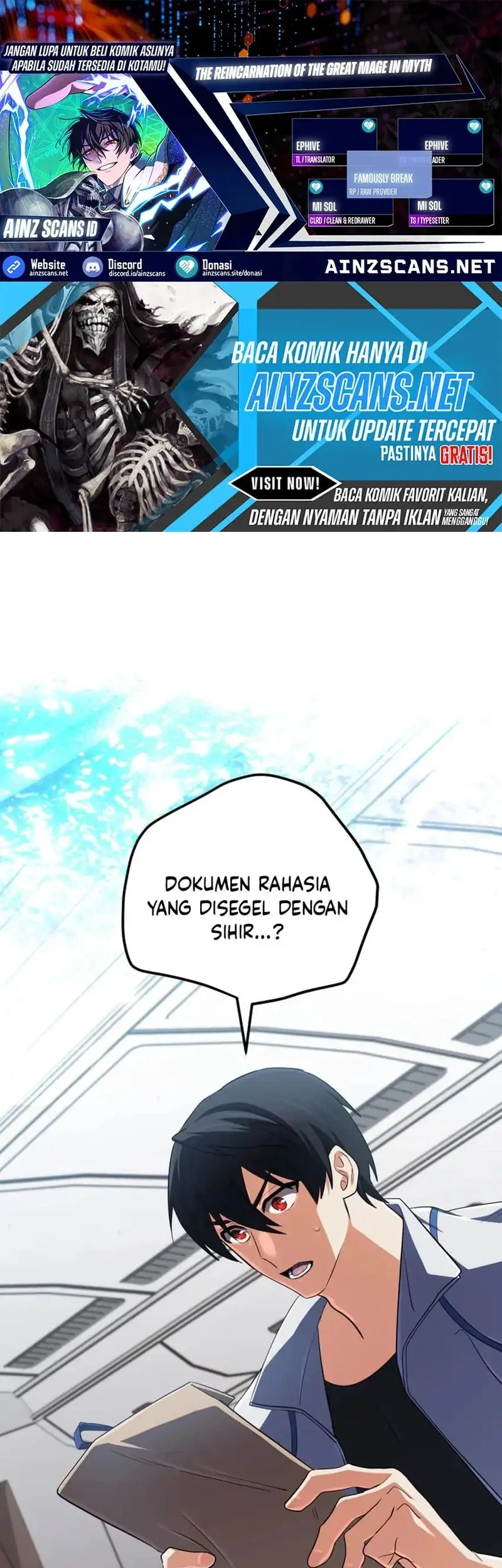 The Return of the Mythical Archmage Chapter 69 - halaman 1