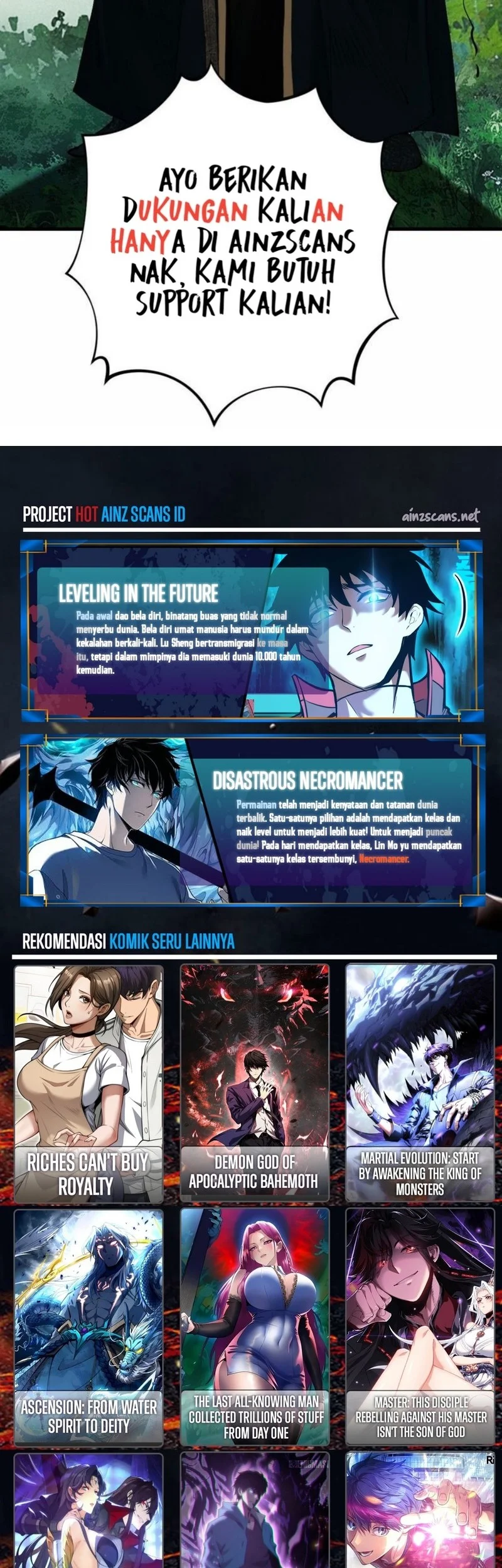 The Return of the Mythical Archmage Chapter 71 - halaman 76