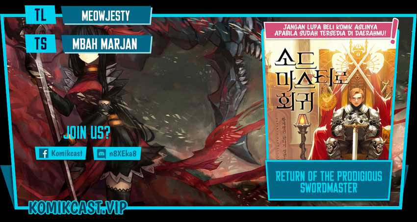 The Return of the Prodigious Swordmaster Chapter 35 - halaman 1