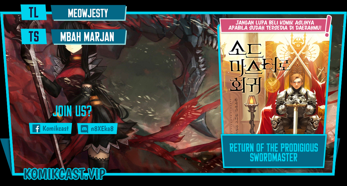 The Return of the Prodigious Swordmaster Chapter 36 - halaman 1
