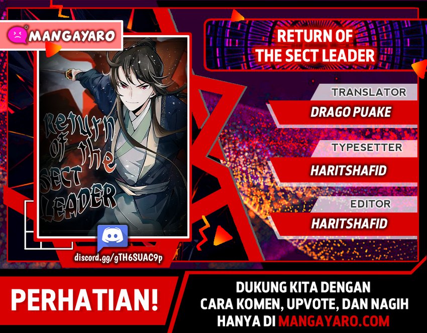 The Return of the Sect Leader Chapter 1.2 - halaman 1