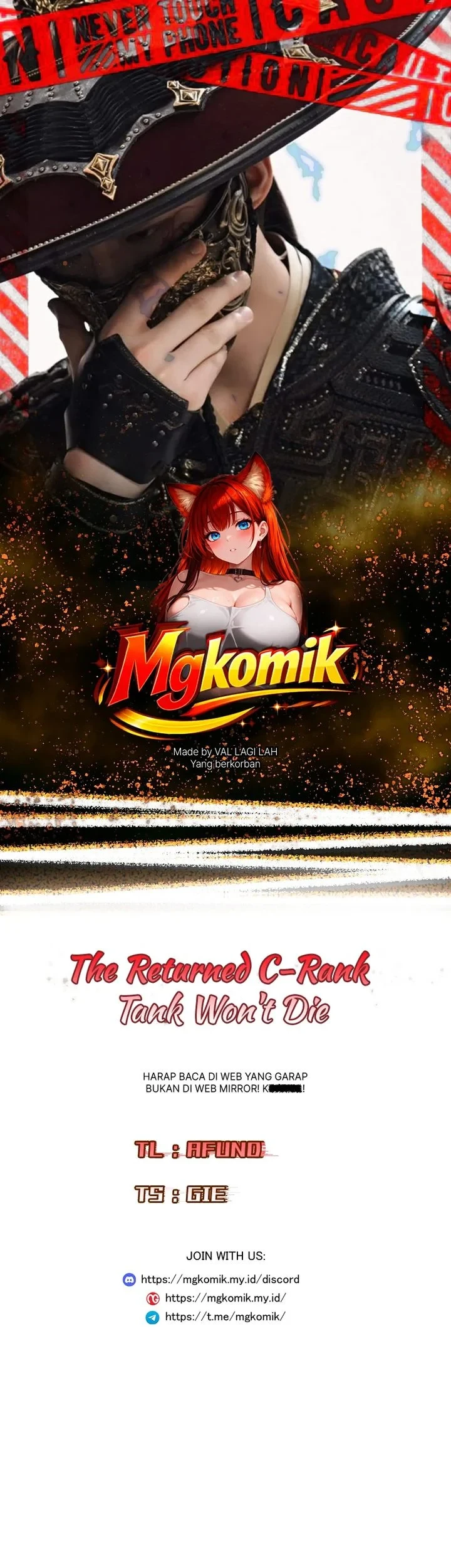 The Returned C-Rank Tank Won't Die! Chapter 57 - halaman 1