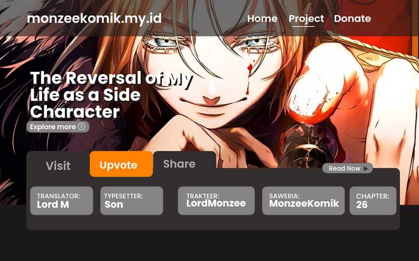 The Reversal of My Life as a Side Character Chapter 26 - halaman 1