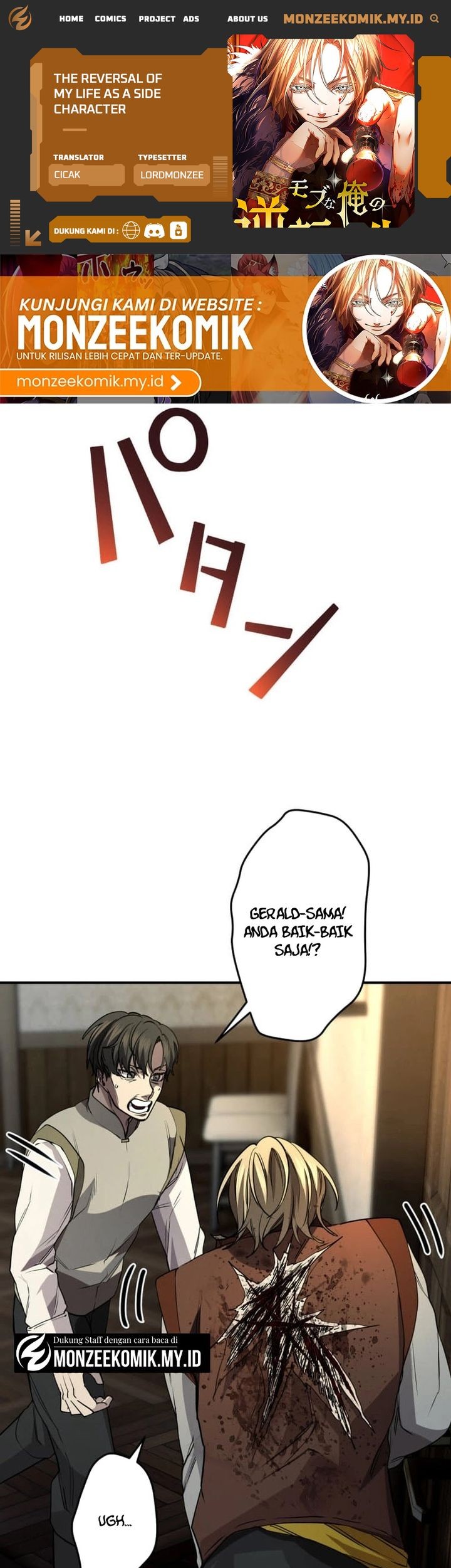 The Reversal of My Life as a Side Character Chapter 35 - halaman 1