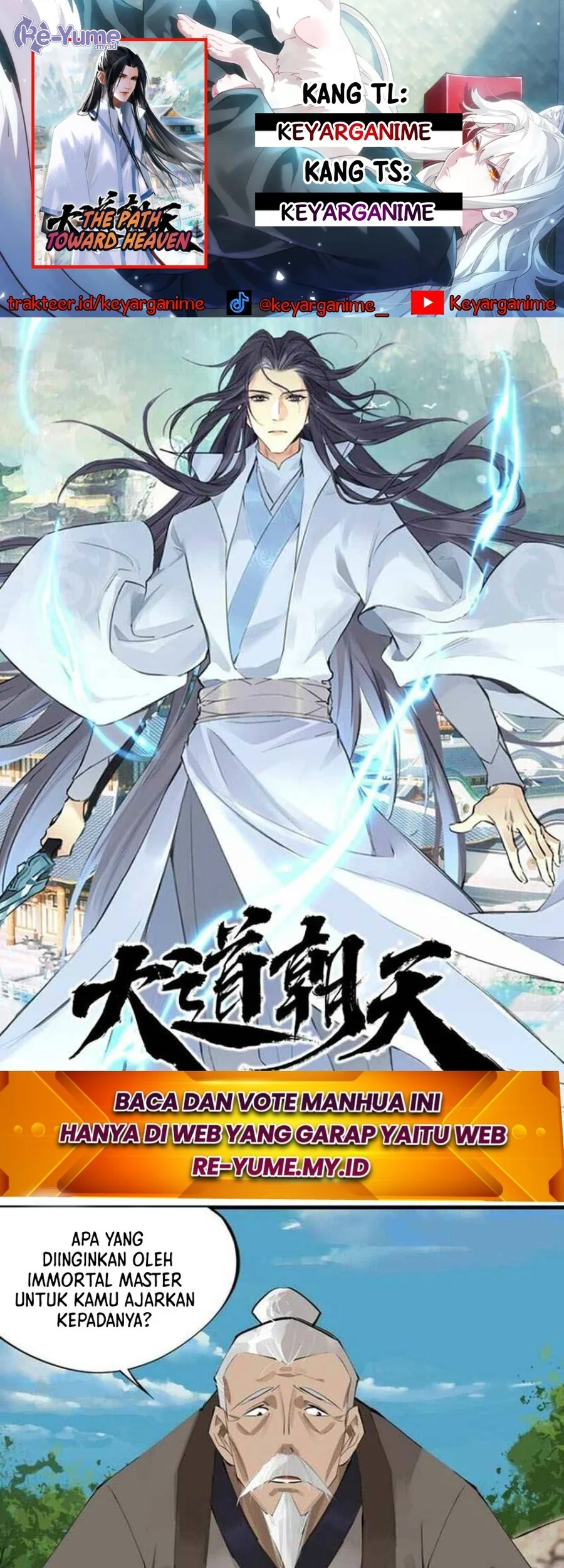 The Road to Immortality Chapter 8 - halaman 1