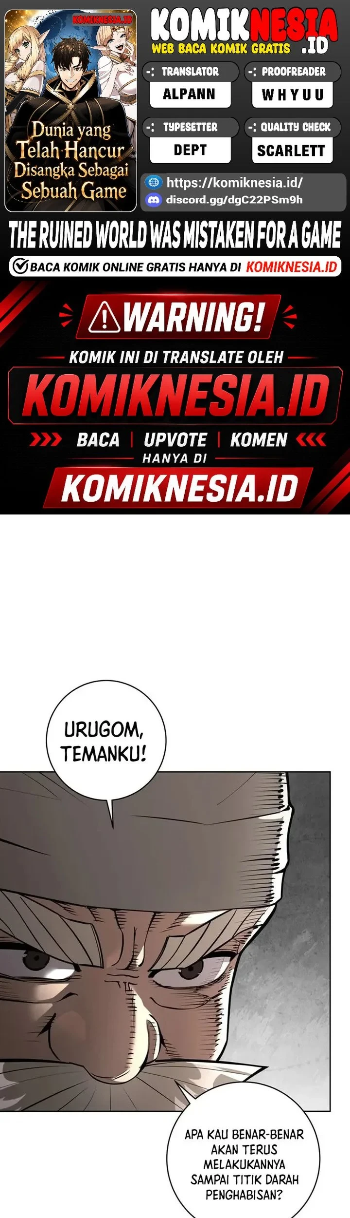 The Ruined World Was Mistaken for a Game Chapter 11 - halaman 1