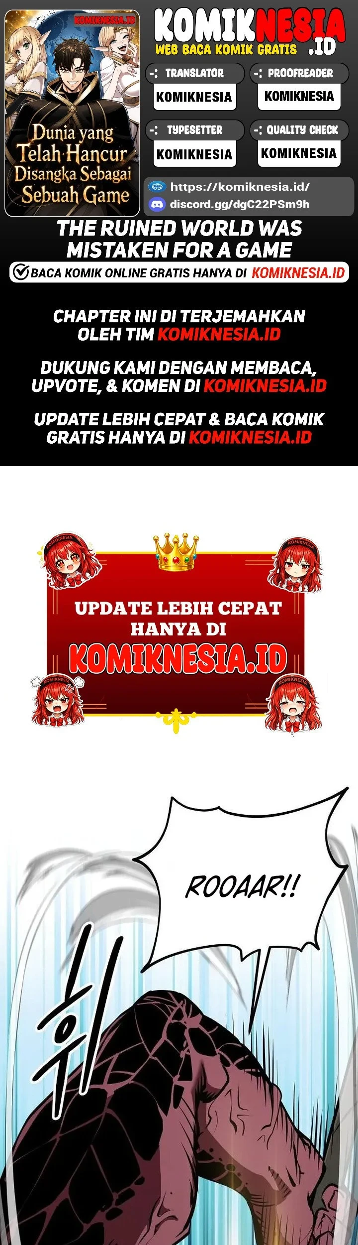 The Ruined World Was Mistaken for a Game Chapter 15 - halaman 1