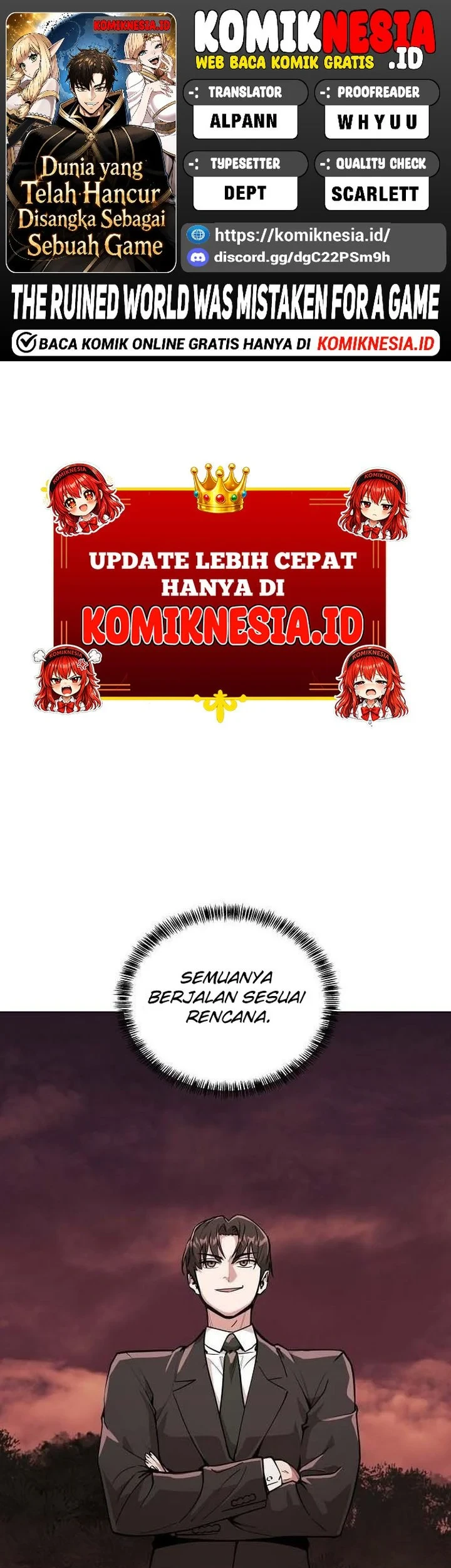 The Ruined World Was Mistaken for a Game Chapter 4 - halaman 1