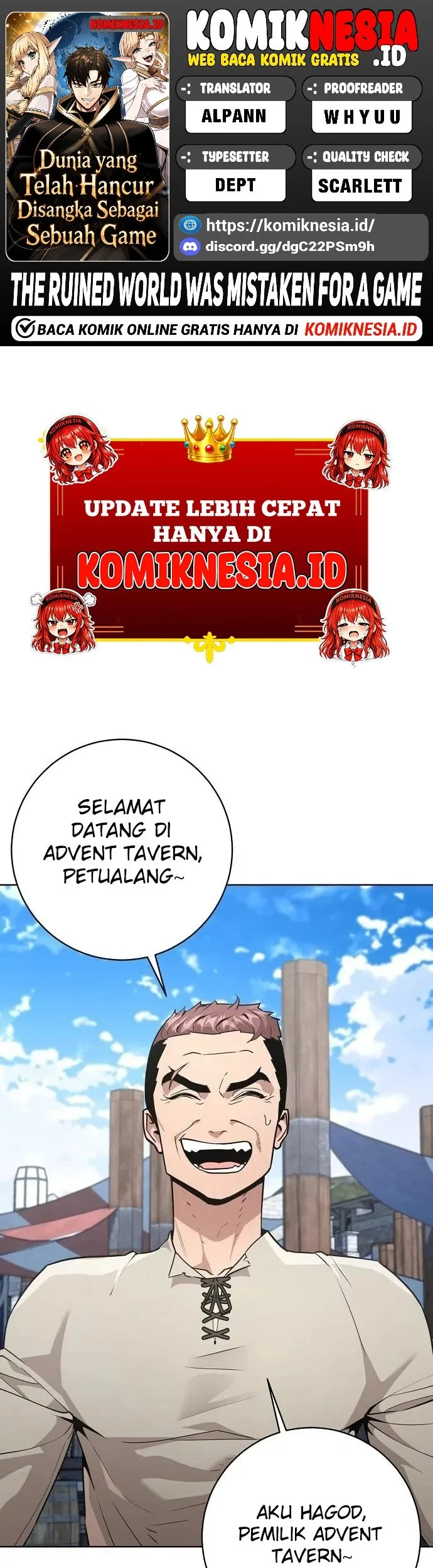 The Ruined World Was Mistaken for a Game Chapter 6 - halaman 1