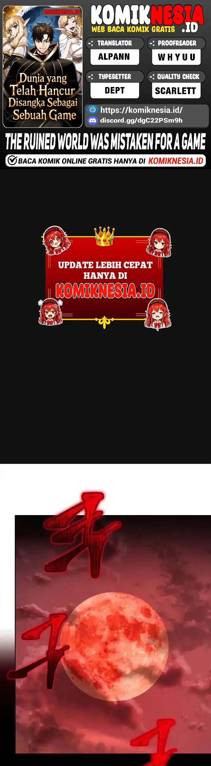 The Ruined World Was Mistaken for a Game Chapter 8 - halaman 1