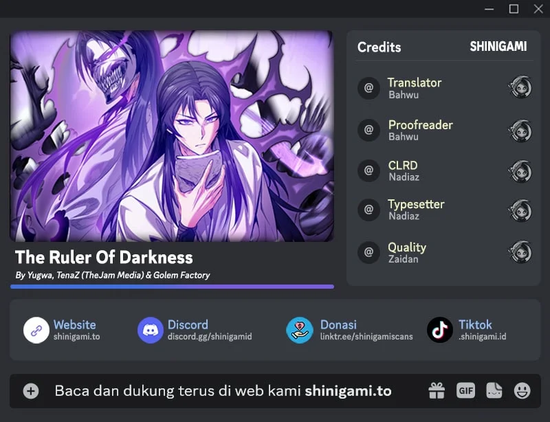 The Ruler Of Darkness Chapter 2 - halaman 1