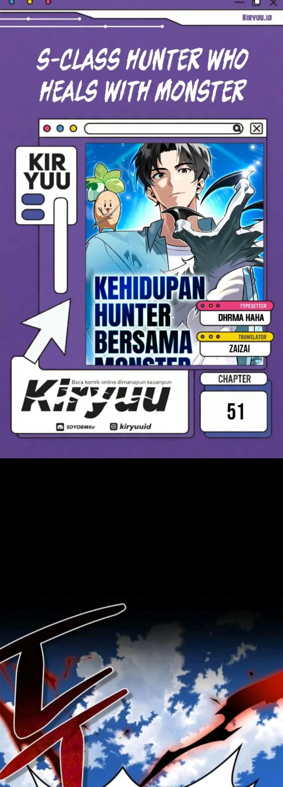 The S-Class Hunter Who Heals Monsters Chapter 51 - halaman 1