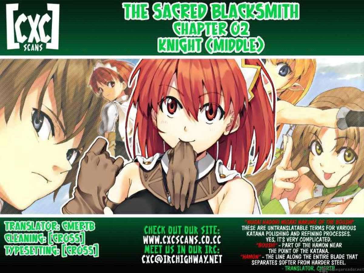 The Sacred Blacksmith Chapter 2 - halaman 34