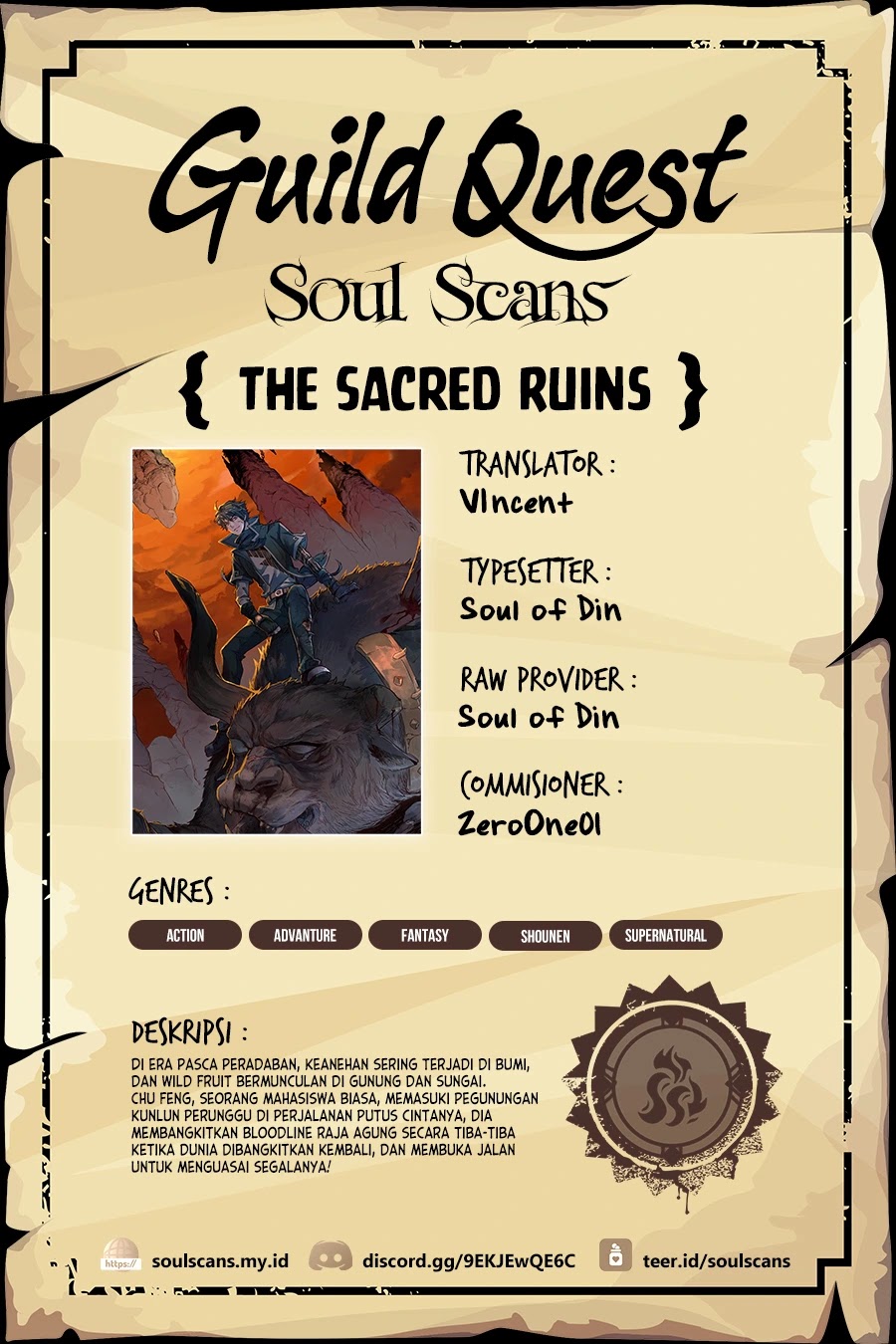 The Sacred Ruins Chapter 108 - halaman 1
