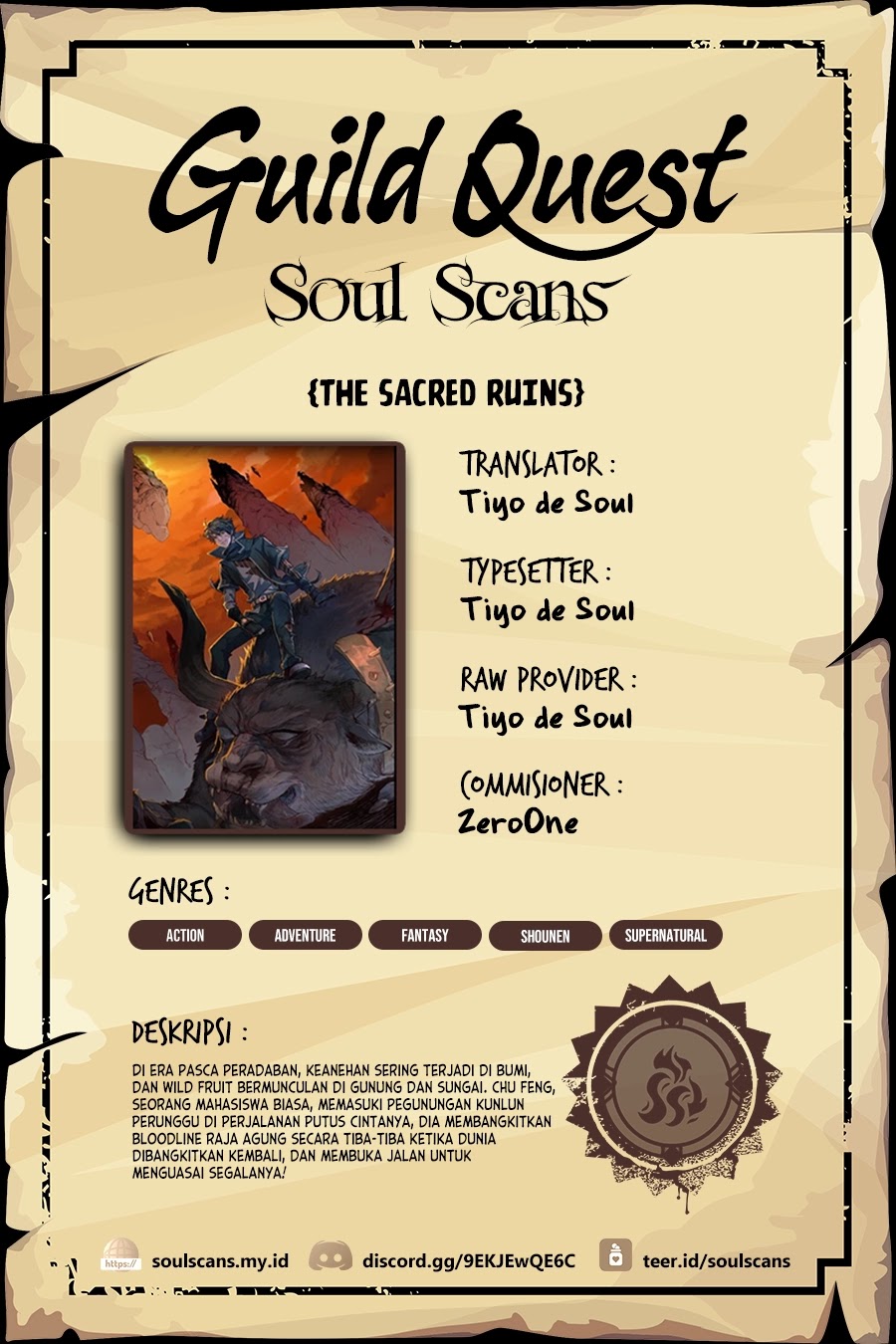 The Sacred Ruins Chapter 192 - halaman 1
