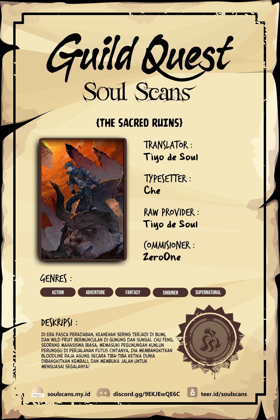 The Sacred Ruins Chapter 200 - halaman 1