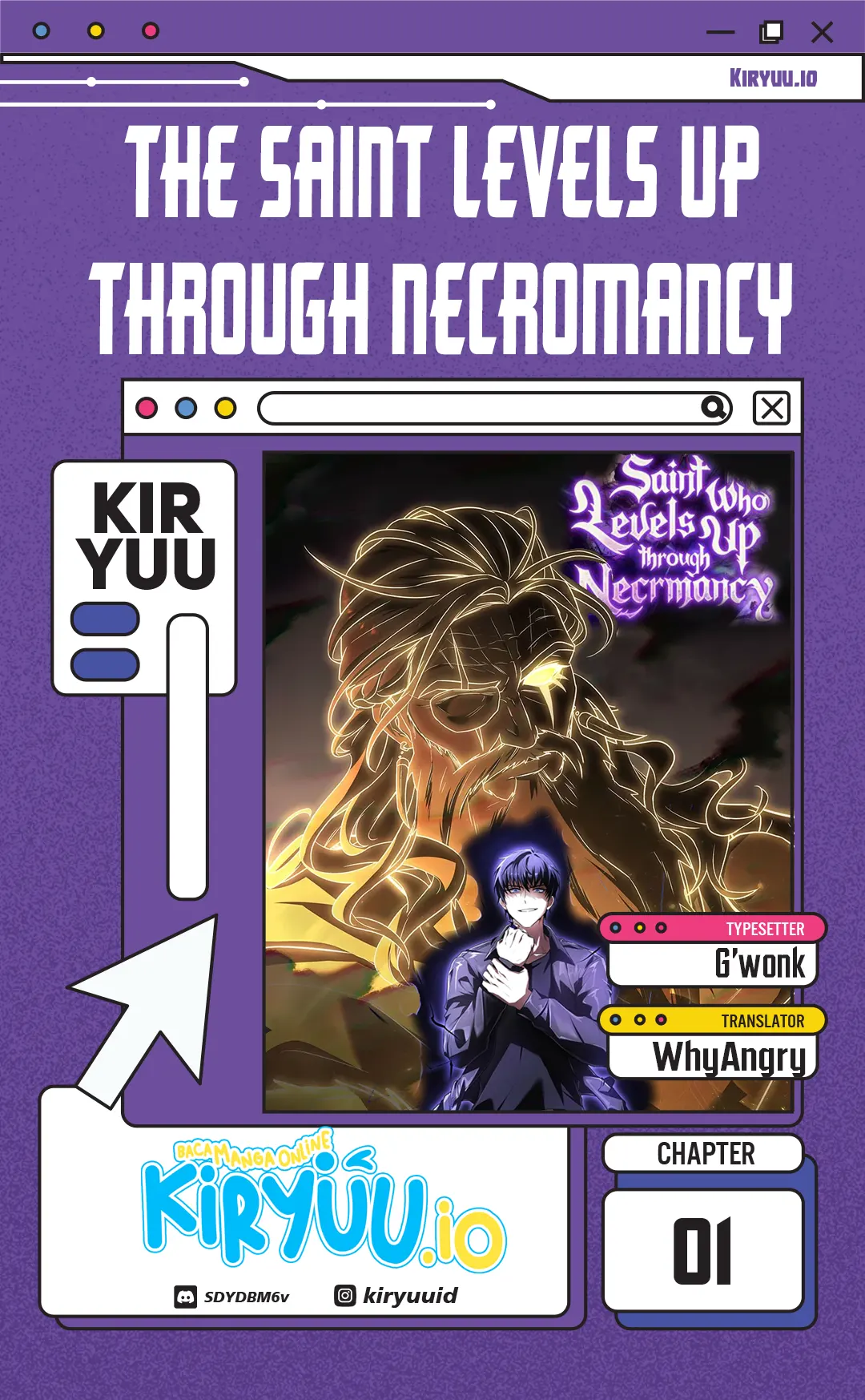 The Saint Levels Up Through Necromancy Chapter 1 - halaman 1