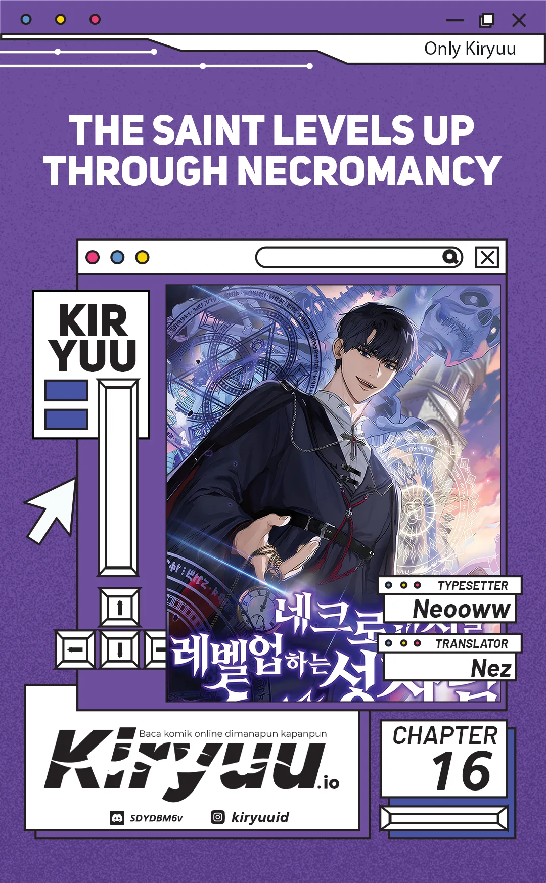 The Saint Levels Up Through Necromancy Chapter 16 - halaman 1