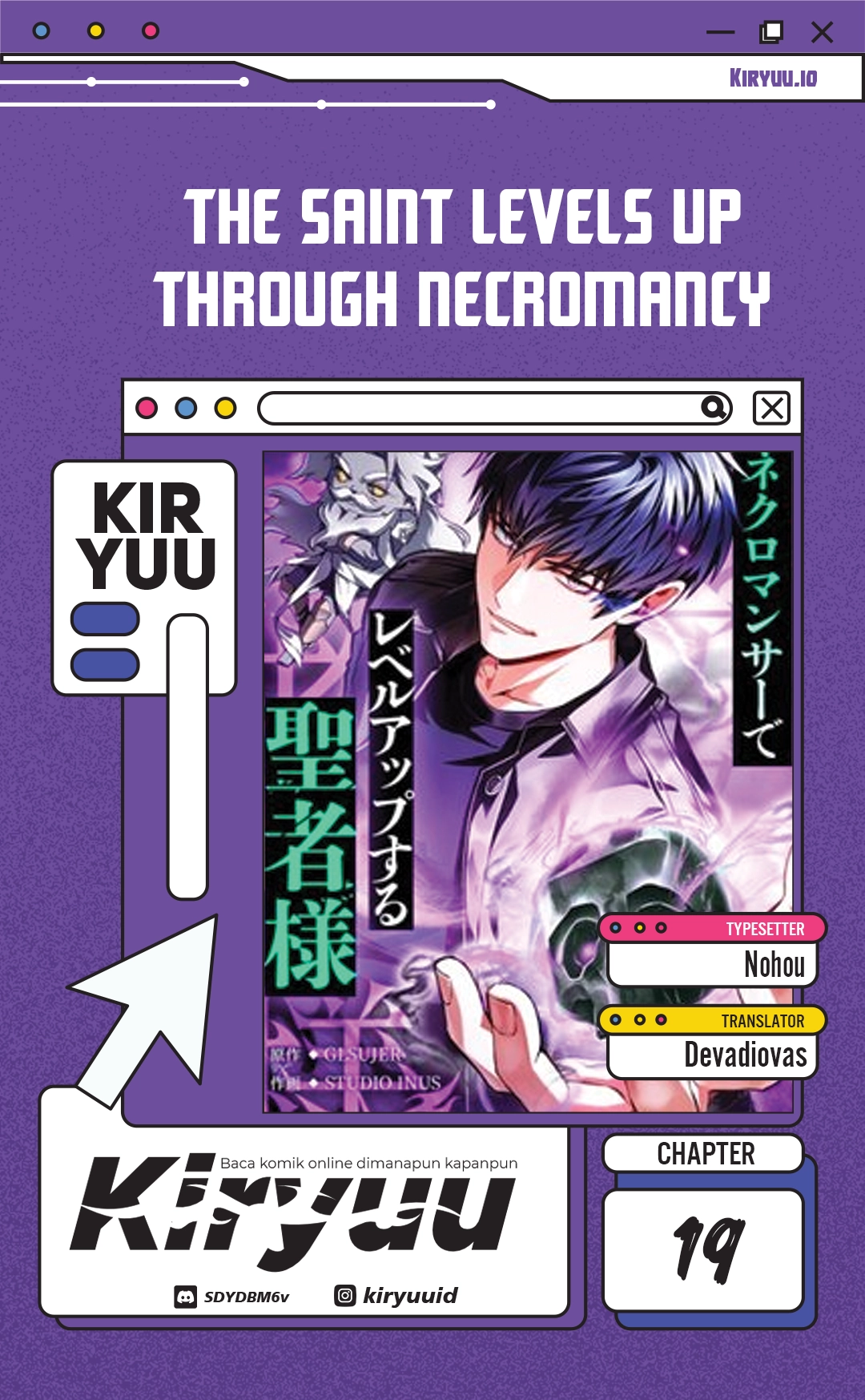 The Saint Levels Up Through Necromancy Chapter 19 - halaman 1