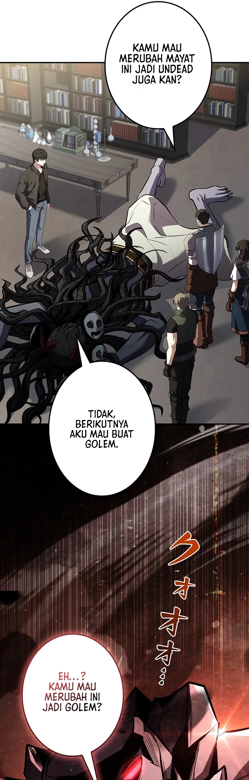 The Saint Levels Up Through Necromancy Chapter 19 - halaman 45