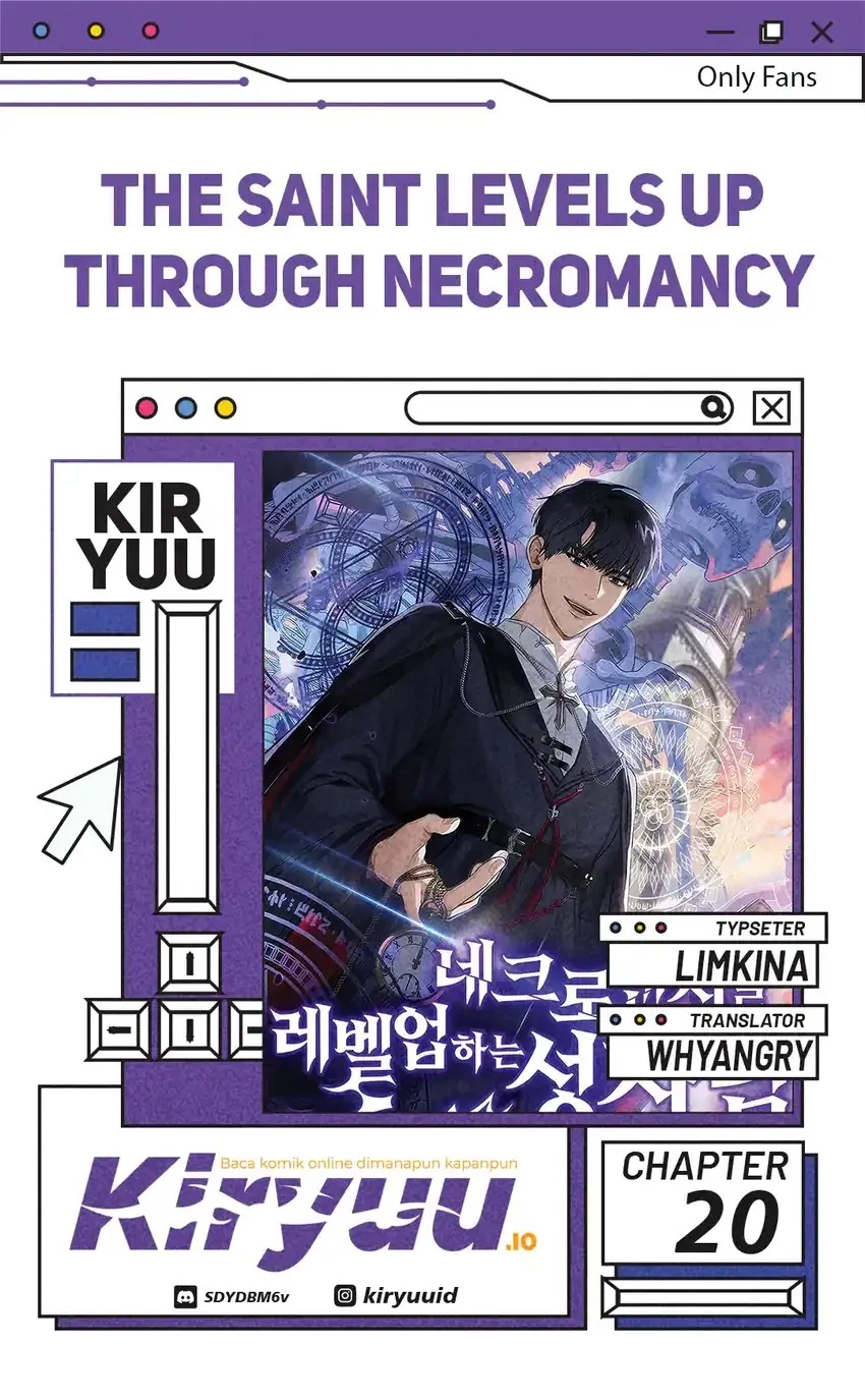 The Saint Levels Up Through Necromancy Chapter 20 - halaman 1