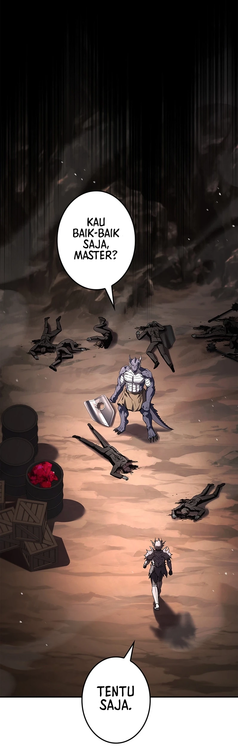 The Saint Levels Up Through Necromancy Chapter 22 - halaman 35