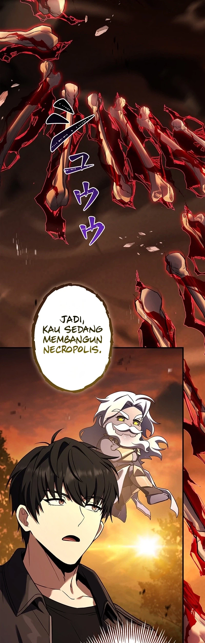 The Saint Levels Up Through Necromancy Chapter 23 - halaman 67