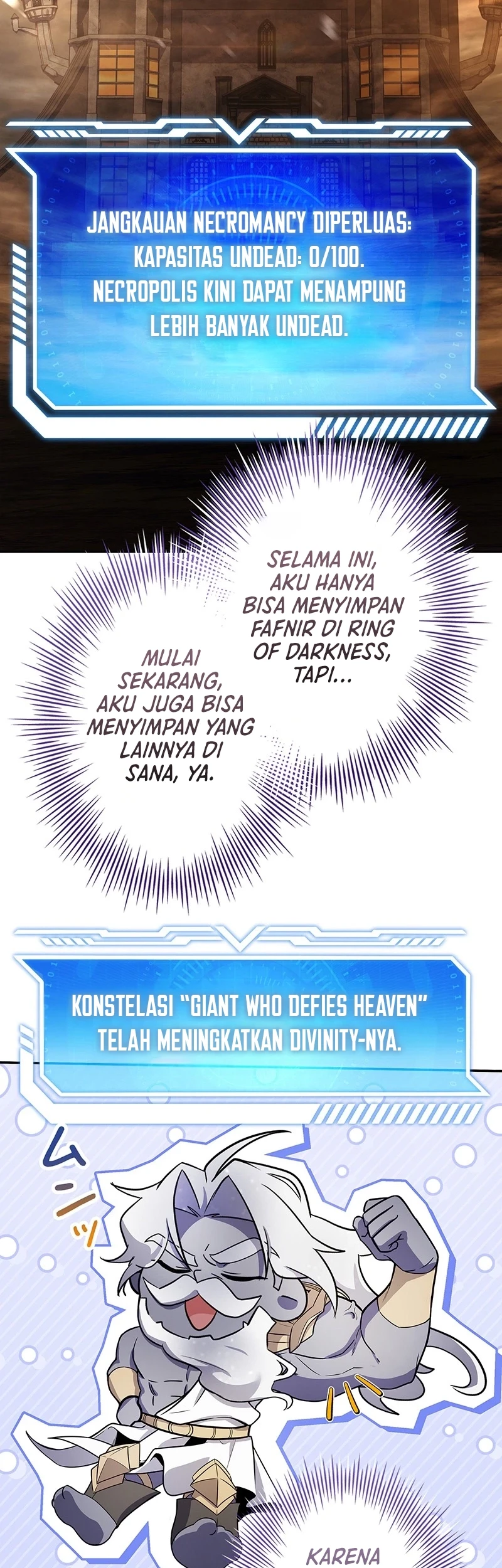 The Saint Levels Up Through Necromancy Chapter 24 - halaman 11